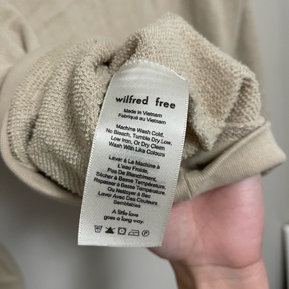 Wilfred Free Tan Hoodie - Picture 3 of 3